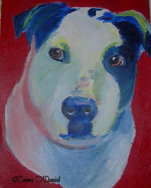 Custom Made Custom Dog Pet Portrait Of Zhara