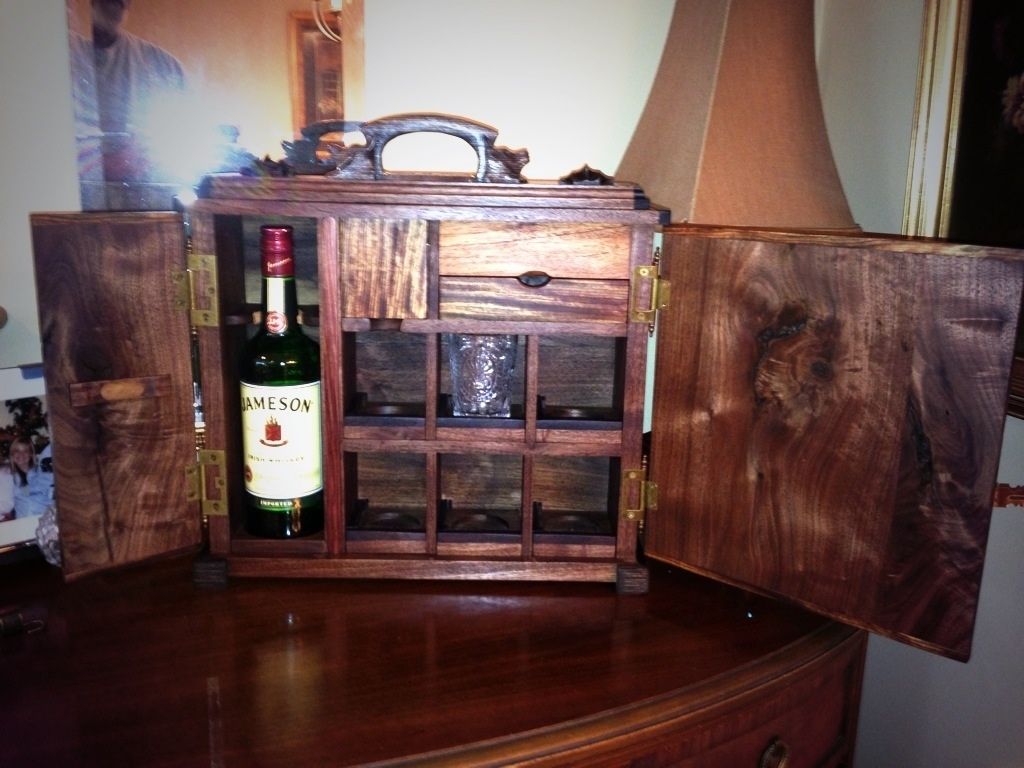 Custom Wine & Whiskey Box 