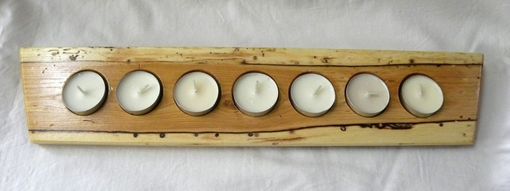Custom Made Wormwood Candleholder