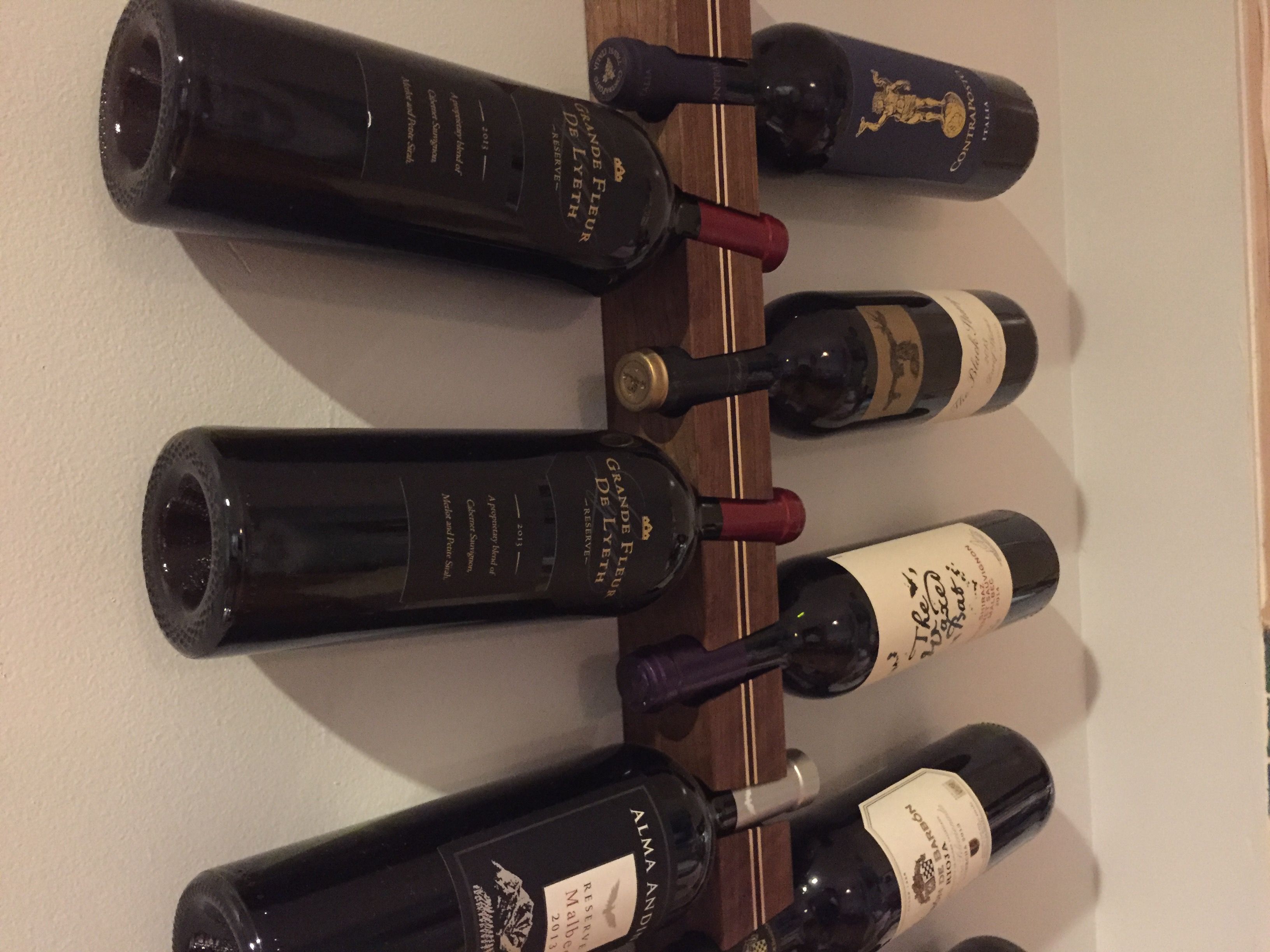 Buy Custom Made Wine Rack, made to order from Harlembuilt