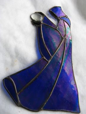 Custom Made Stained Glass Medieval Wizard