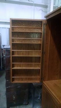 Custom Made Custom Pantry Cabinet In White Oak