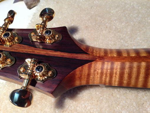 Custom Made Tenor Ukulele Of Walnut And Western Redcedar