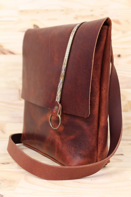 Handmade Explorer Satchel by In Blue Handmade | CustomMade.com