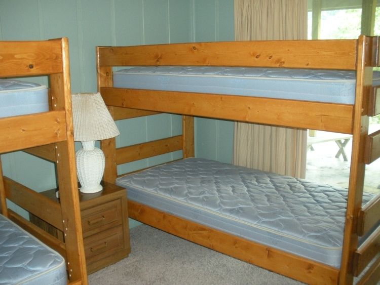 Custom Made Lake House Bunk Beds by Ambassador Woodcrafts