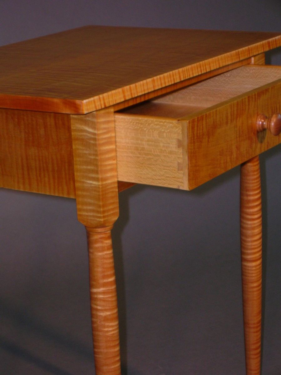 Custom Made Shaker Style Side Table by Matthew Sharratt Woodworking