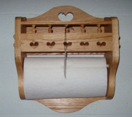Custom Made Paper Towel Holder