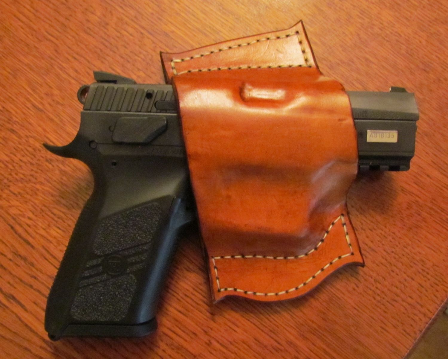 Hand Made Leather Gun Holster by Ozark Mountain Leather