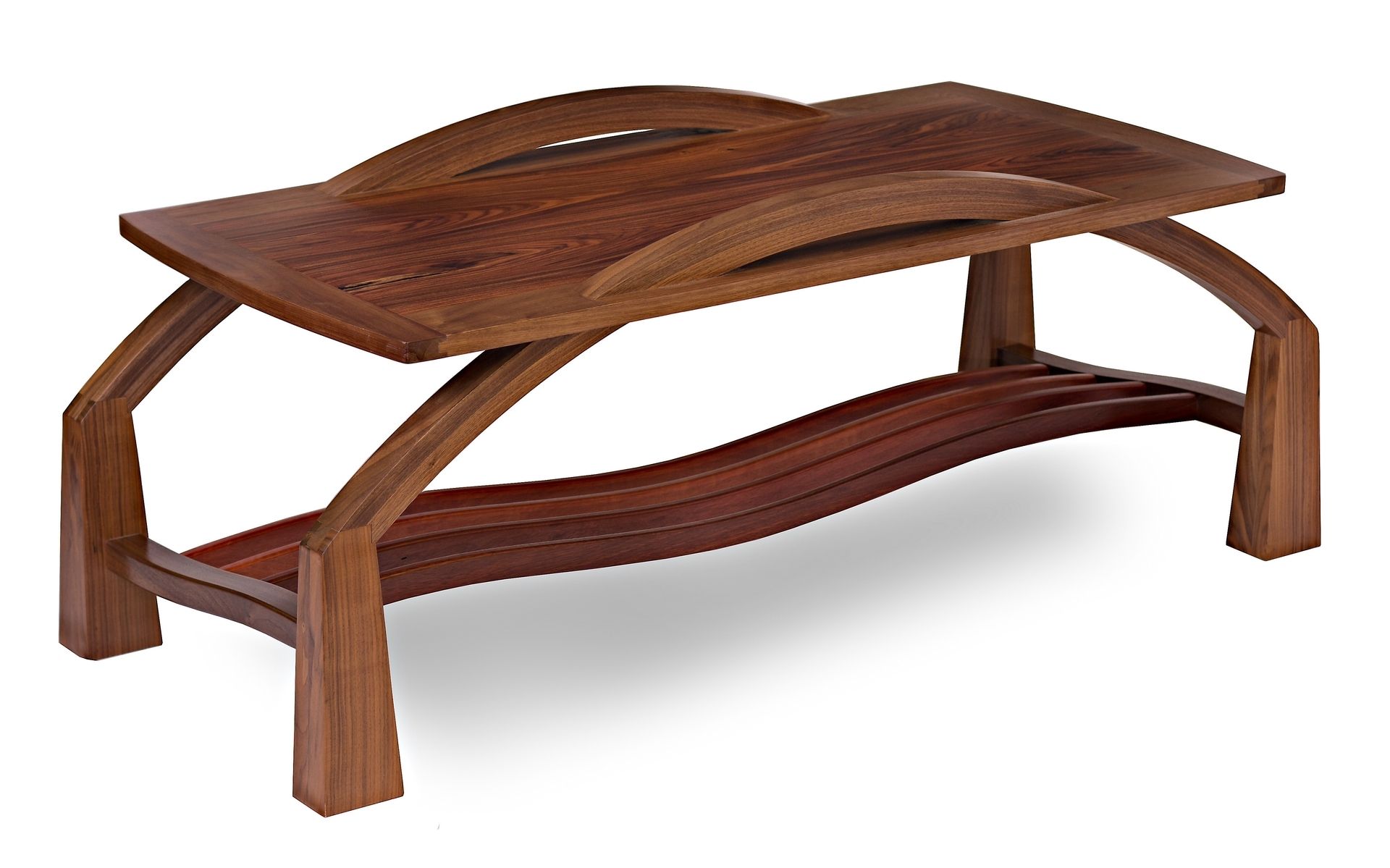 Custom Bridged Coffee Table by Bolanos Woodworks