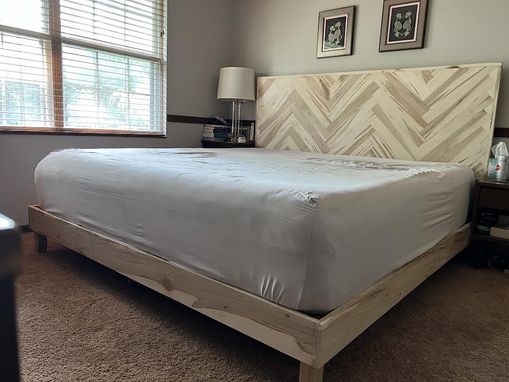 Custom Made Bed Frame With Headboard