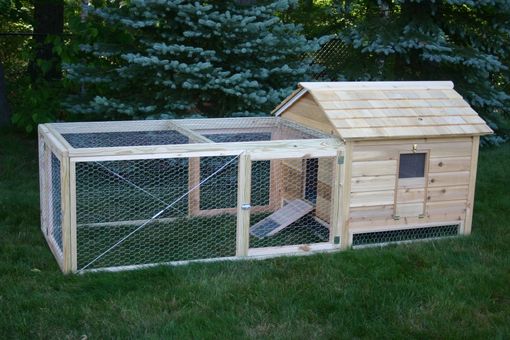 Hand Crafted Cedar Duck Hutch / Chicken Coop by Lyons Woodworking, LLC ...