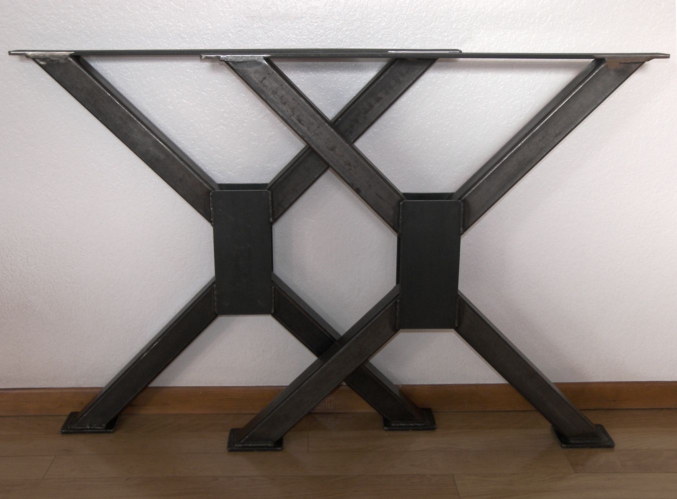 Handmade Metal Table Legs, Industrial Heavy-Duty Steel ...