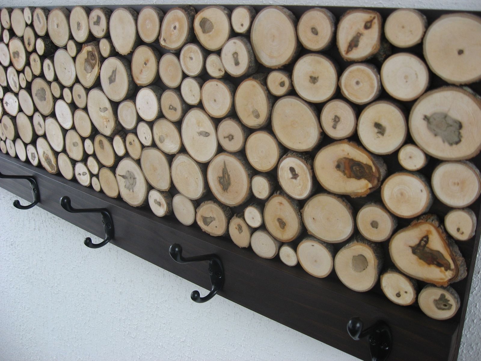 Custom Rustic Wood Coat Rack Towel By Modern Art Llc Custom Rustic Wood Coat Rack Towel By Modern Art Llc Custommade