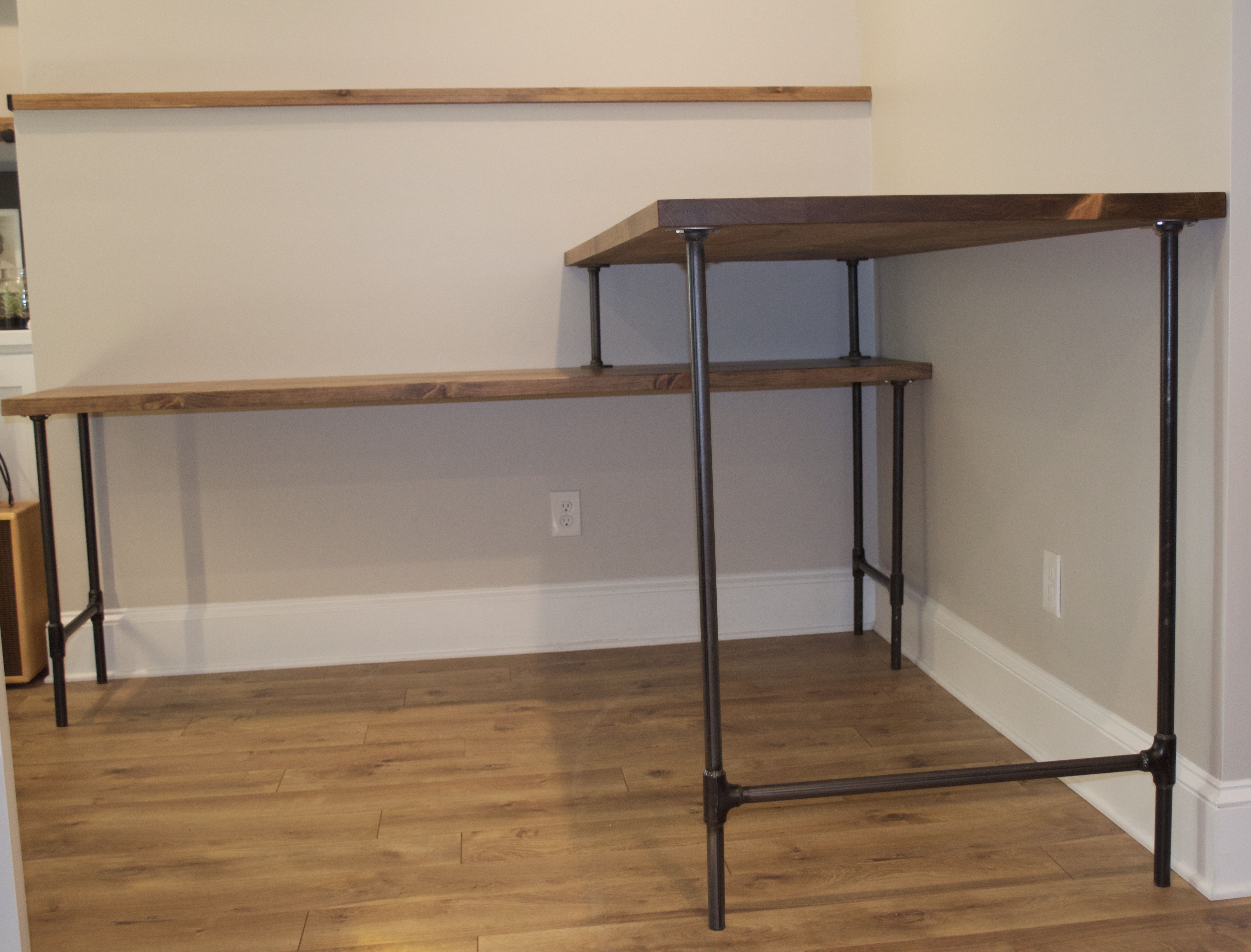 Custom Stand Up Sit Down Desk by Twochair Studio