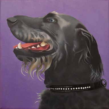 Custom Made Original Jason M Silverman Animal Portrait Paintings In Oil & Watercolor