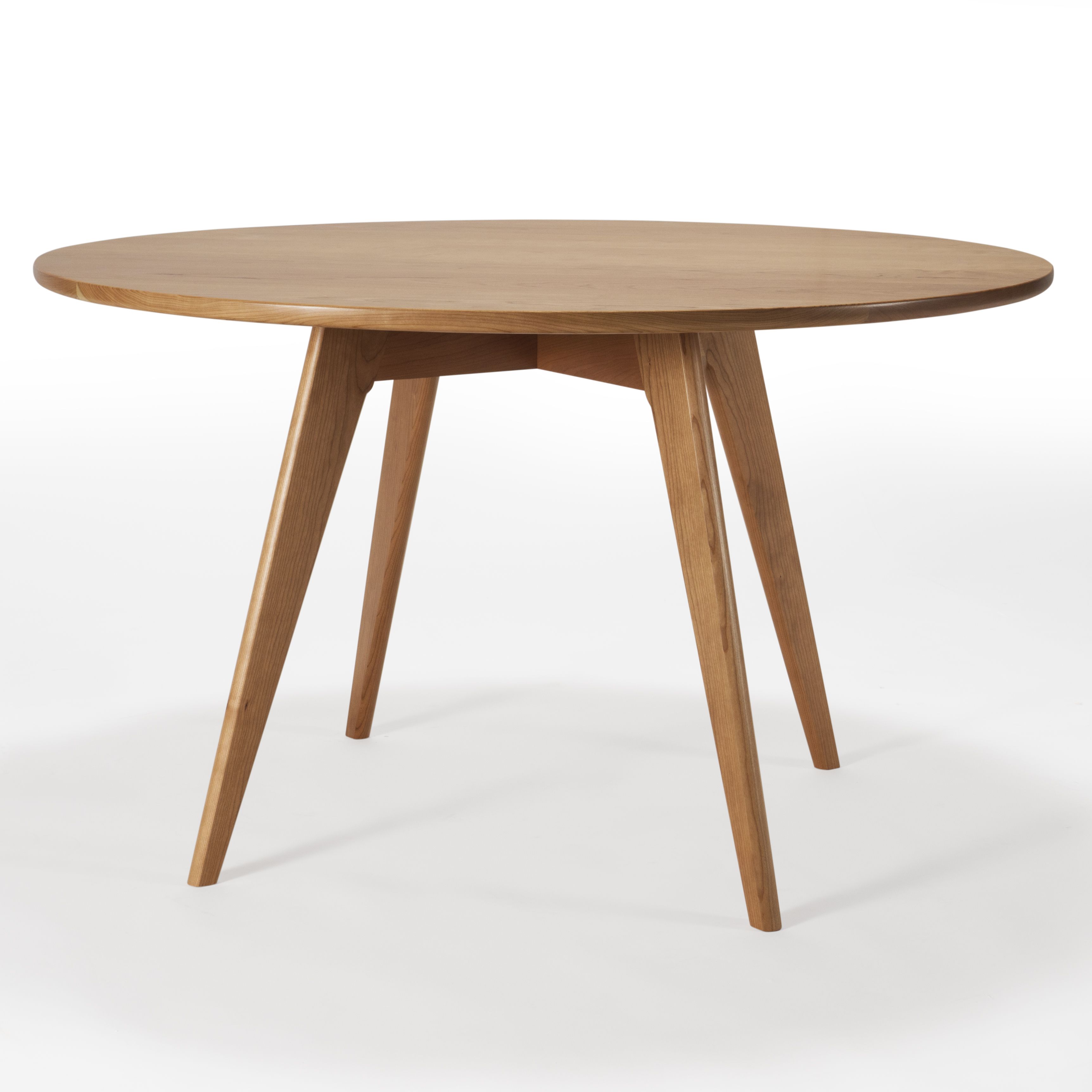 Solid Teak Wood Round Dining Table