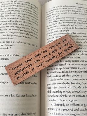 Custom Made Personalized Metal Bookmarks
