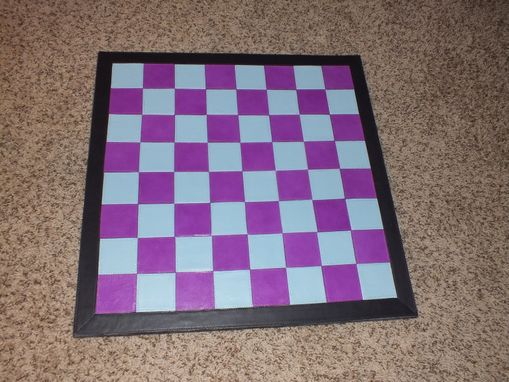 Custom Made Leather Chess Board