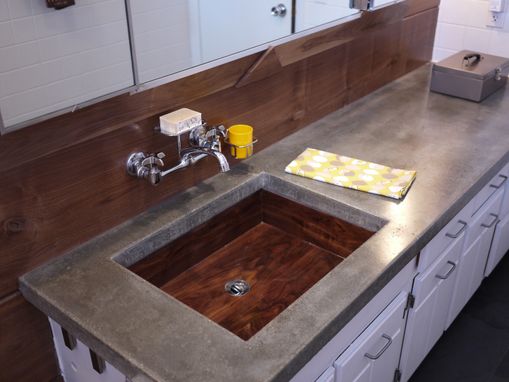 Custom Made Wooden Sink
