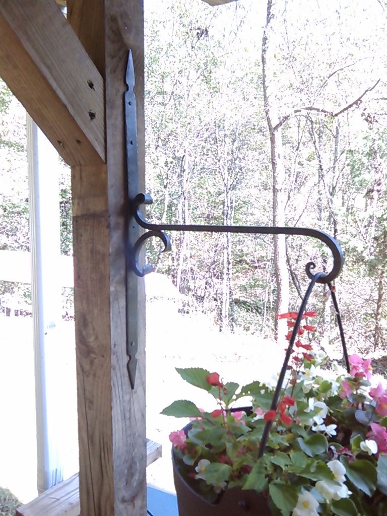 Handmade Hanging Plant Bracket by Iron Roots