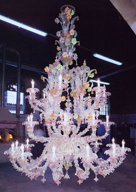 Custom Made Murano Made Venetian Chandeliers