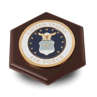 Custom Made U.S. Air Force Medallion Paperweight