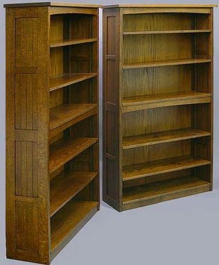 Custom Made Mission Bookcases