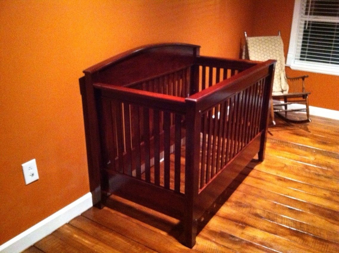 Hand Crafted 3-In-1 Crib, Toddler Bed, Full Size Bed by Venia ...