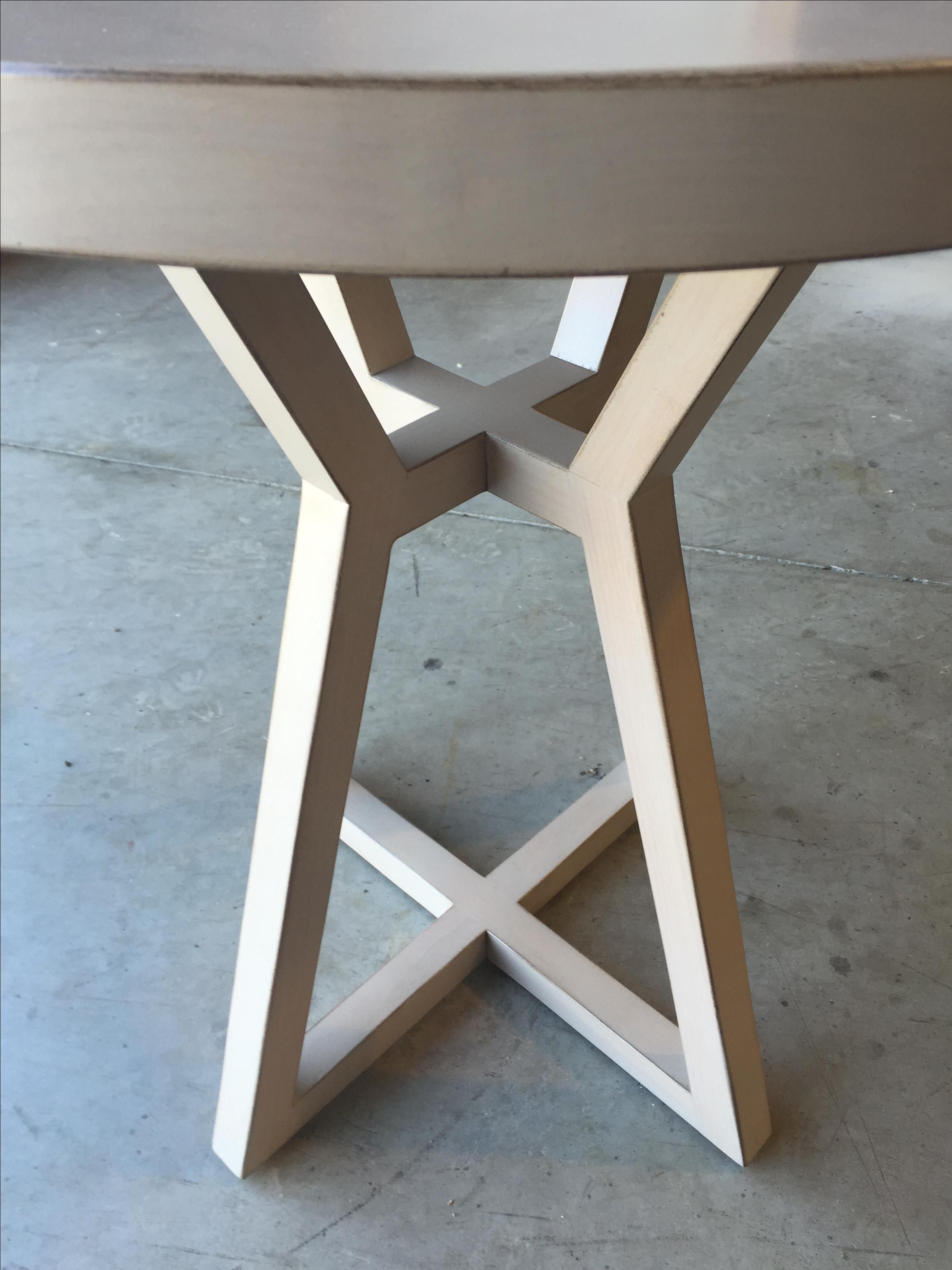 Buy Handmade Silver End Table, made to order from Millbrook Furniture