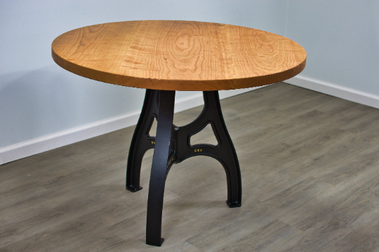 Custom Round Kitchen Table Wood, Small Round Wood Tables