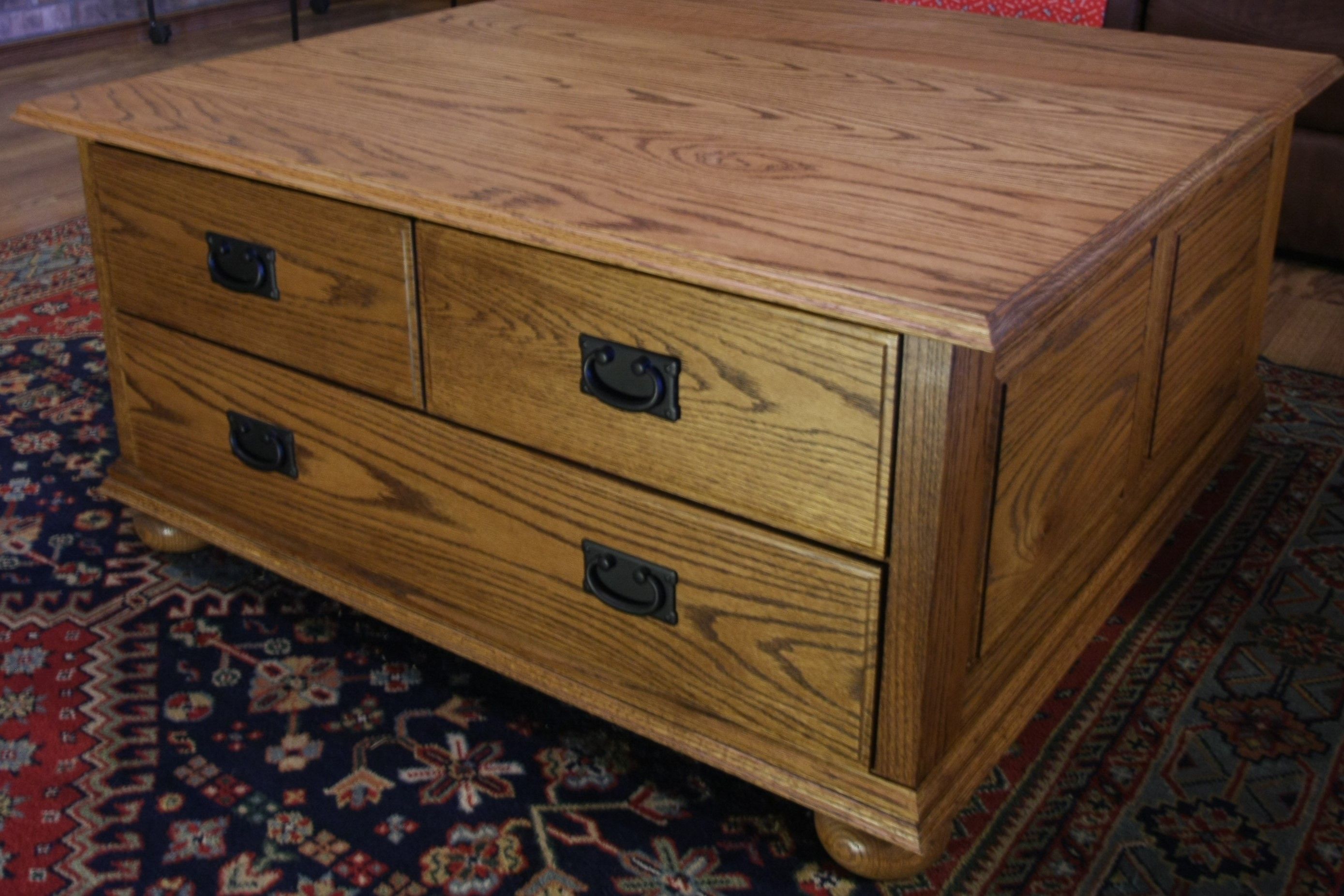 Handmade Oak Coffee Table by The Oakman