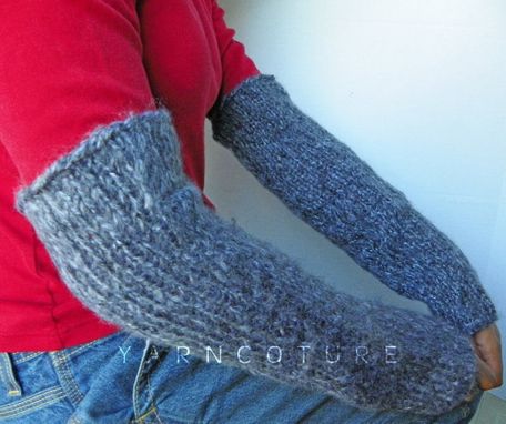 Custom Made Extraordinary Arm Warmers - Grey