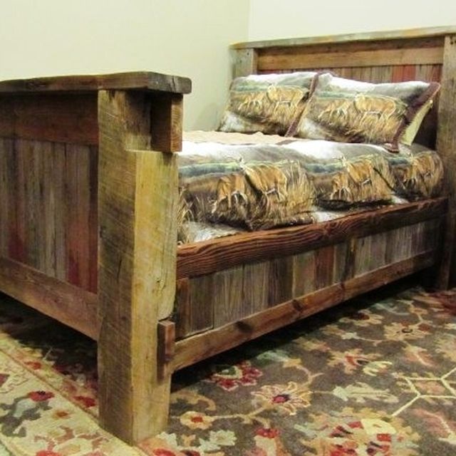 Handmade Reclaimed Barn Wood Beds King Queen And Day By Second Handmade Reclaimed Barn Wood Beds King Queen And Day By Second Life Studios Custommade