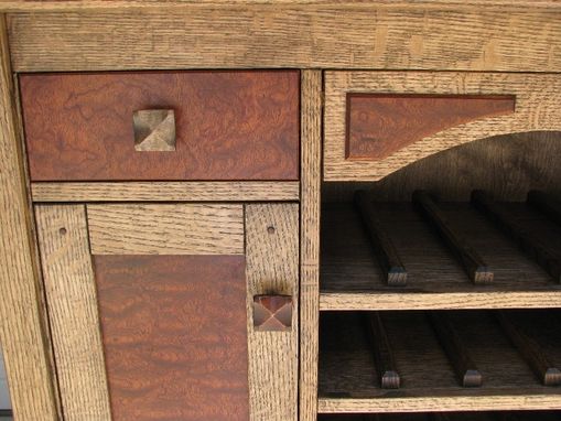 Custom Made Wine Bar Cabinet