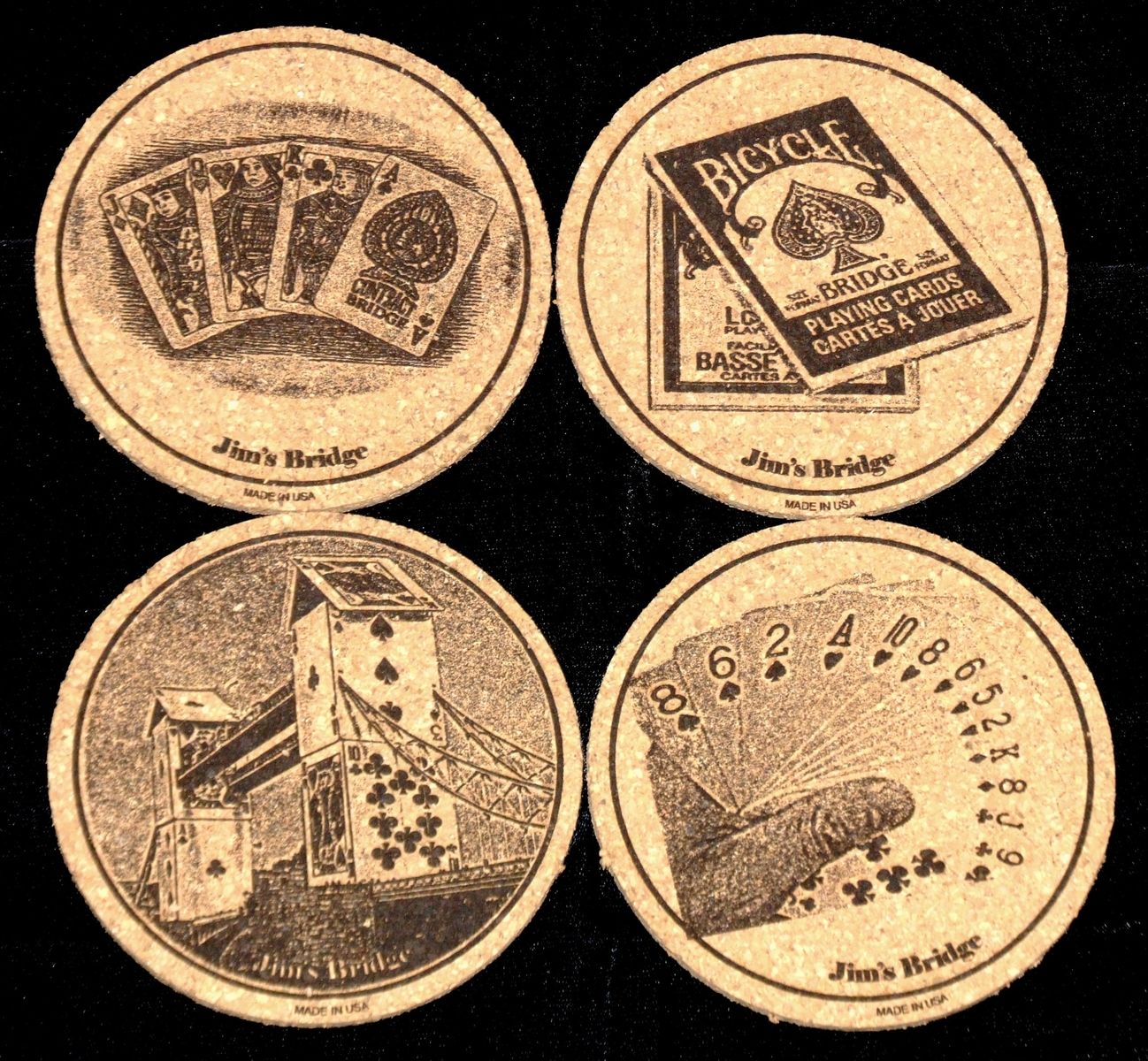 Handmade Custom Laser Engraved Cork Coasters by Frontiernow Engraving