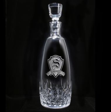 Custom Made Waterford Crystal Decanter With Stopper