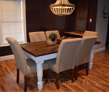 Custom Made Custom Dining Room Table