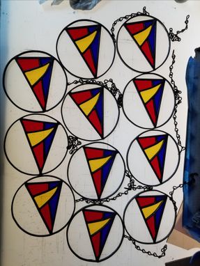 Custom Made Stained Glass Gifts, Wedding Favors, Corporate Logos, Club Gifts, Non-Profit Not For Profit