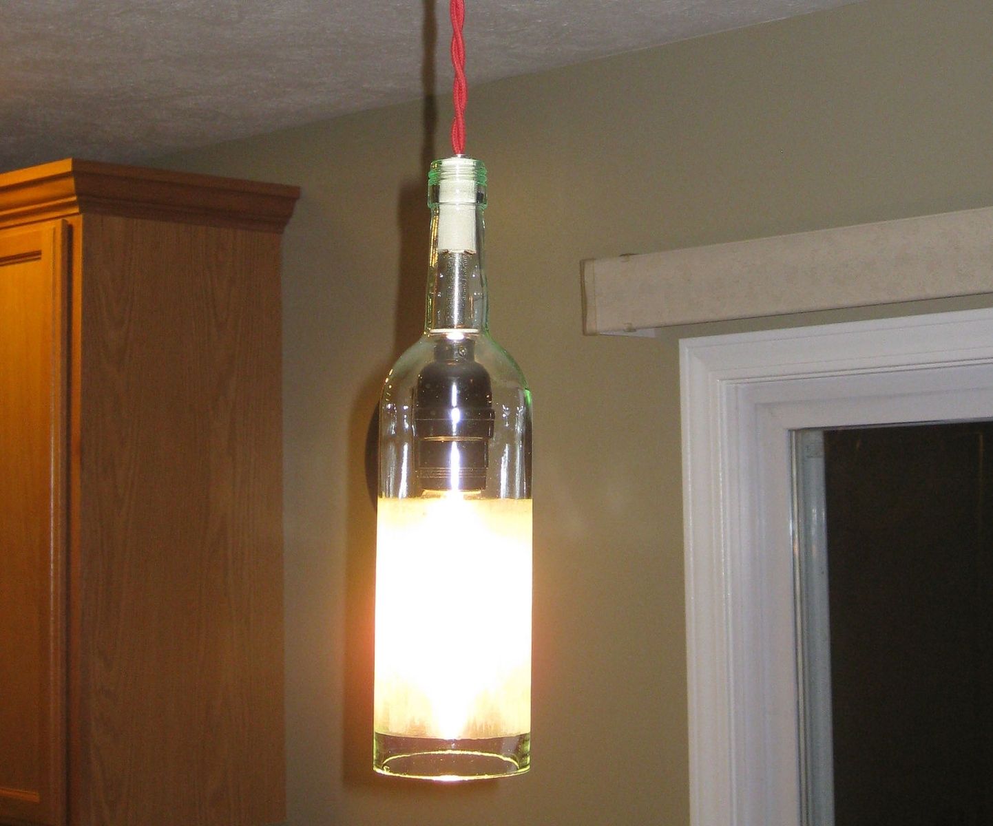 Custom Made Wine Bottle Pendant Light By Milton Douglas Lamp Co Custom Made Wine Bottle Pendant Light By Milton Douglas Lamp Co Custommade
