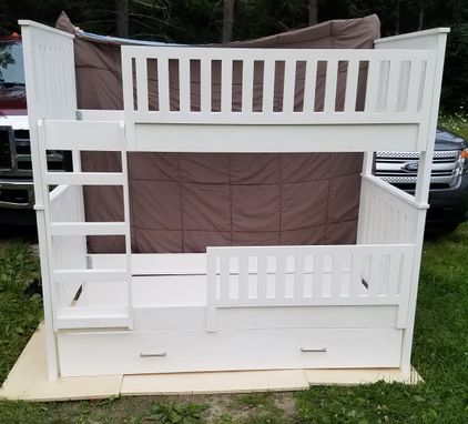 Custom Made Bunk Bed/ Double Twin Bed Combo