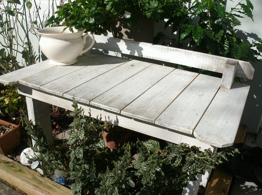 Custom Made Recycled Wood Garden Bench