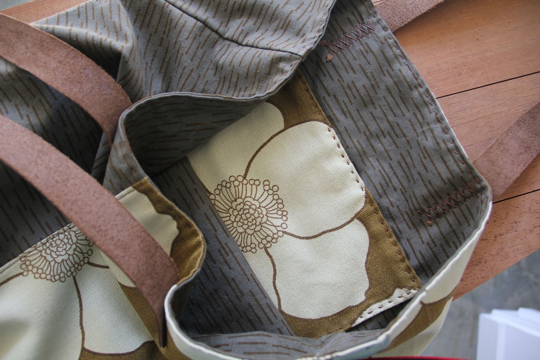Custom Handmade Vintage + Linen Tote Bags by rizom designs | CustomMade.com