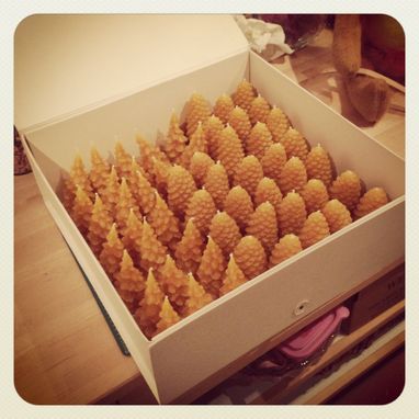 Custom Made Pure Beeswax Candles