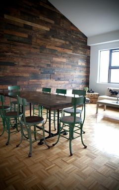 Custom Made Industrial Style Conference Table