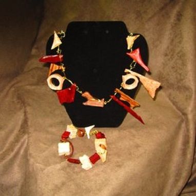 Custom Made Tribal Necklace And Bracelet