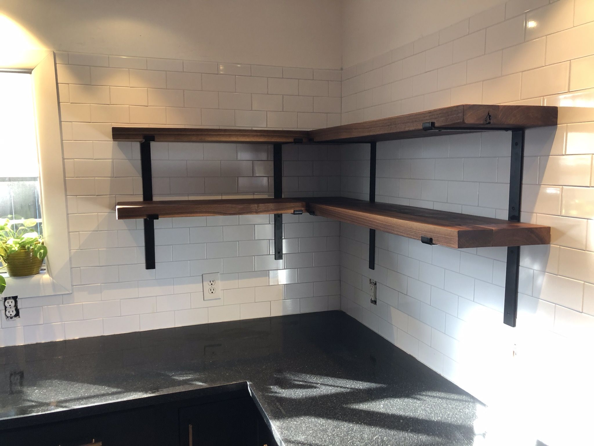 Hand Made Custom Shelves by Ausden Inc