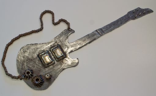 Custom Made Guitar Sculpture