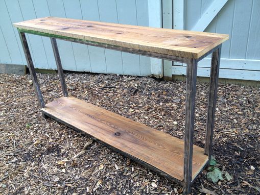 Custom Made Redeemed Barnwood Console Table
