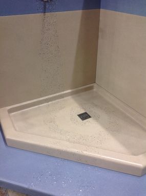 Custom Made Concrete Shower