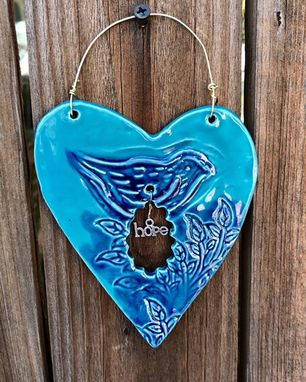 Custom Made Reserved For Nancy, 3 Hearts Of Hope Ornaments